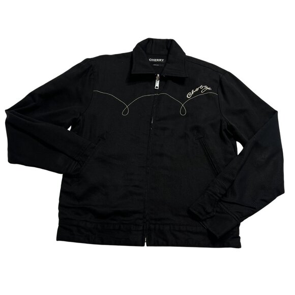 Cherry LA Western Utility Jacket in Black - Picture 1 of 2